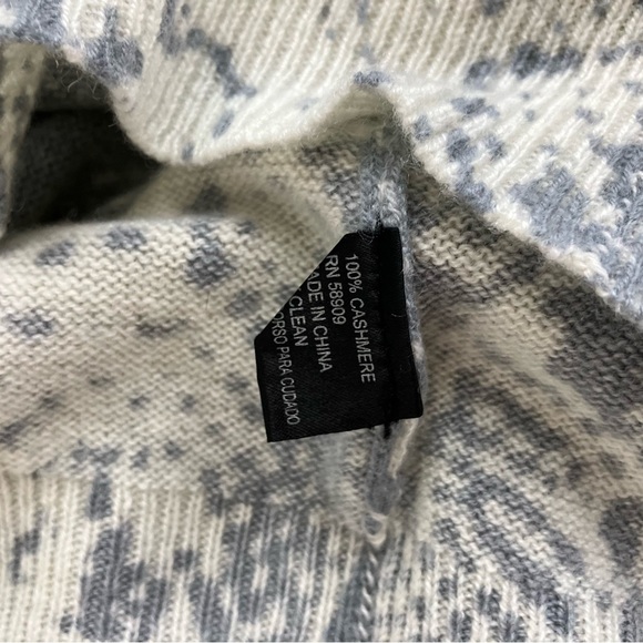 Antonio Melani Cashmere Snake Print Sweater - Picture 5 of 8